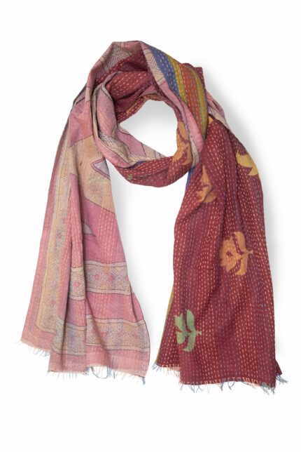 RECYCLED KANTHA STOLE (BC RK 002)